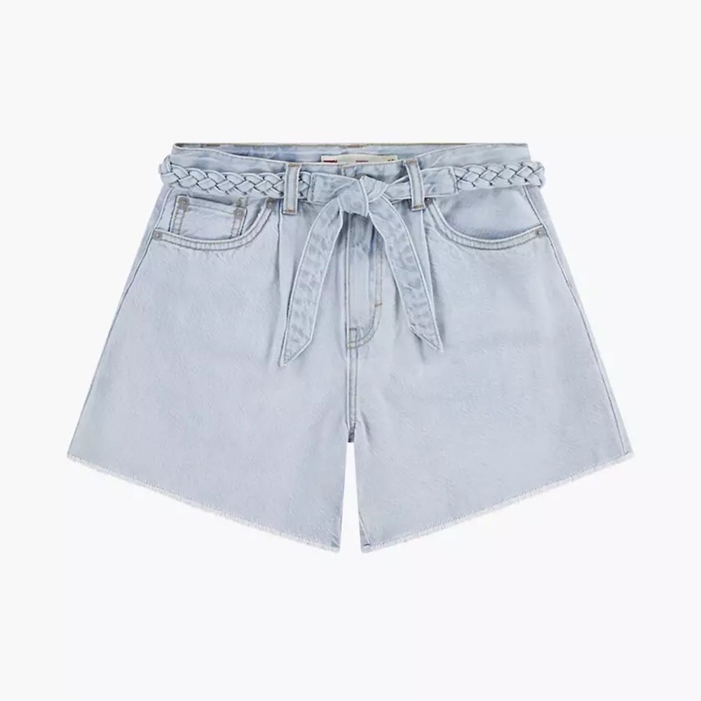 Levi’s Light Wash Blue Denim Girls Shorts